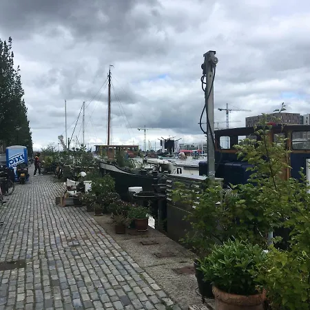 Appartement Sunny And Light Spacious Houseboat Amsterdam